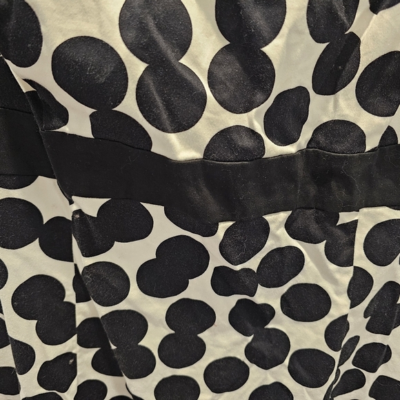 Dorby Studio Polka Dot Sleeveless Dress Black & White – Size 18 - Picture 2 of 10